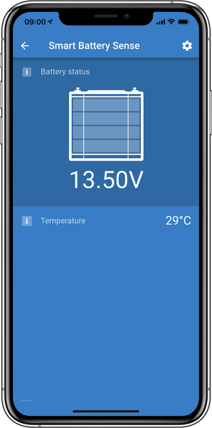 Smart Battery Sense iPhone