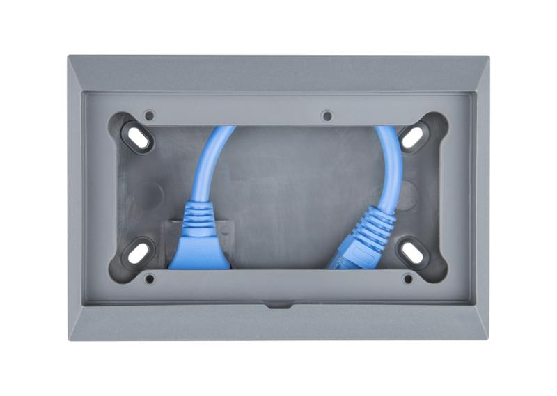 Wall mount enclosure for 65 x 120mm GX panels