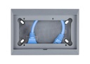 Wall mount enclosure for 65 x 120mm GX panels