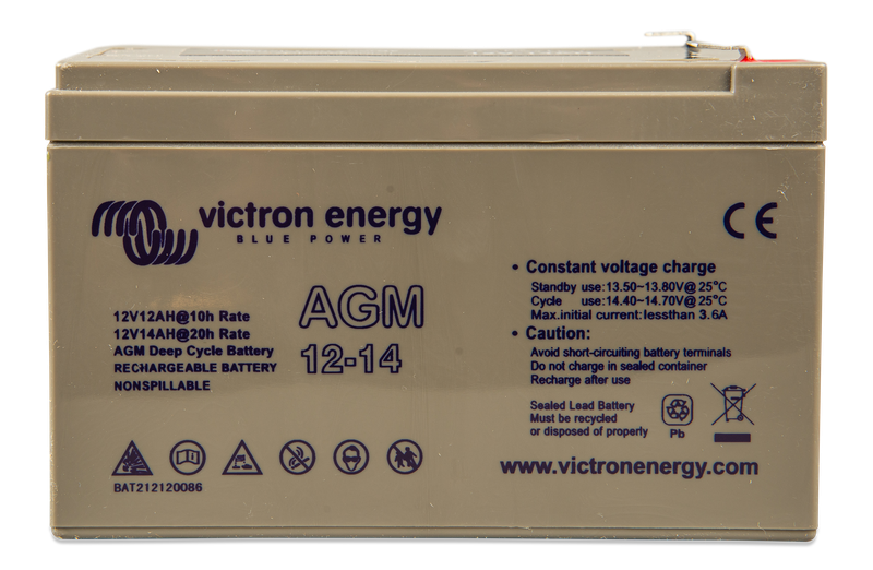 12V 14Ah AGM Deep Cycle (front)