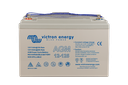 12V 125Ah AGM Super Cycle Battery (front with bolts)