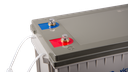 Lead-carbon battery 12V-160Ah - close-up