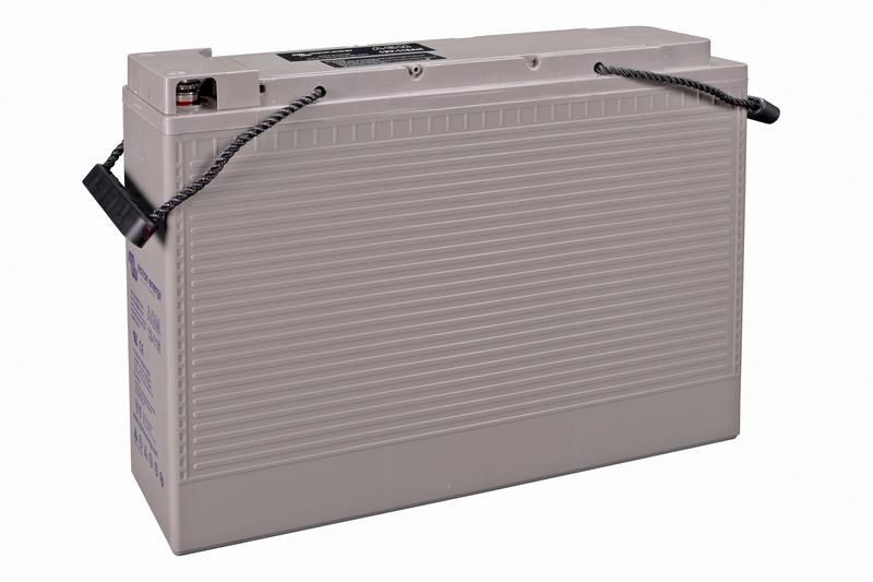 12V 115Ah AGM Telecom Battery (right)