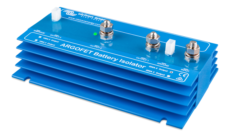 Argofet 200-2 Two batteries 200A (left) 