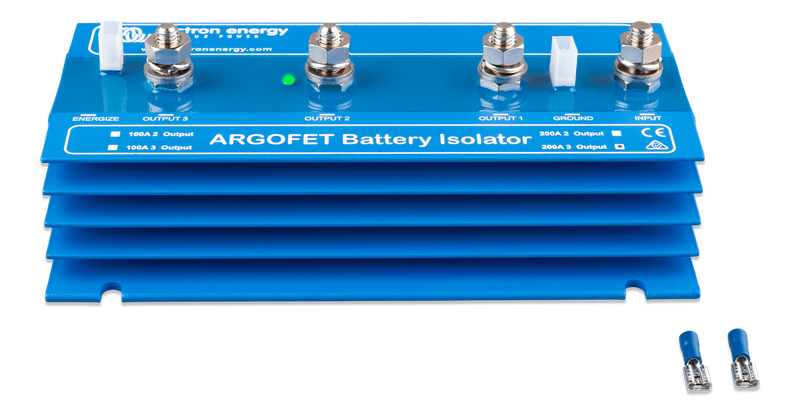 Argofet 200-3 Three batteries 200A (front) 