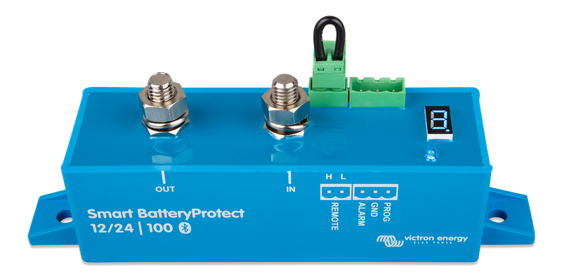 Smart BatteryProtect 12-24V 100A (front-angle)