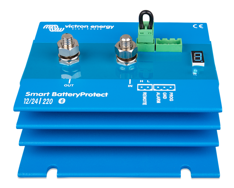 Smart BatteryProtect 12-24V 220A (front-angle)