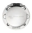 Stainless Steel Power Inlet with cover (front closed)