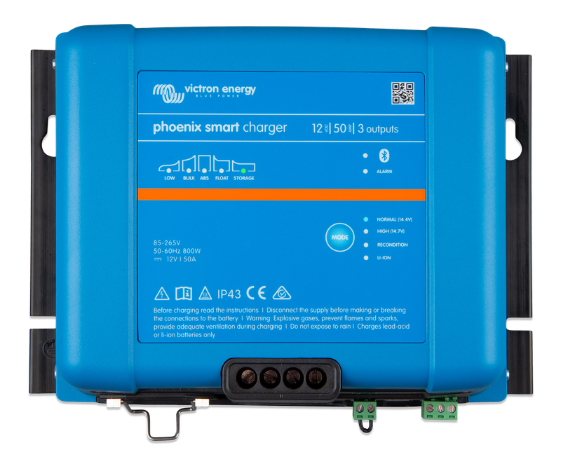 Phoenix Smart IP43 Charger 12-50 (3) 120-240V (top) 