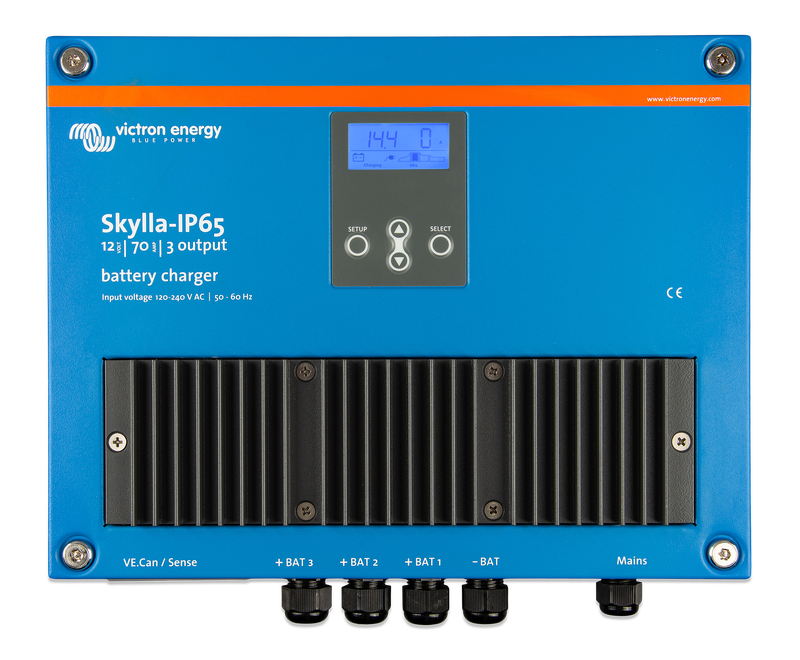 Skylla-I65 12V 70A 3 outputs (top) 