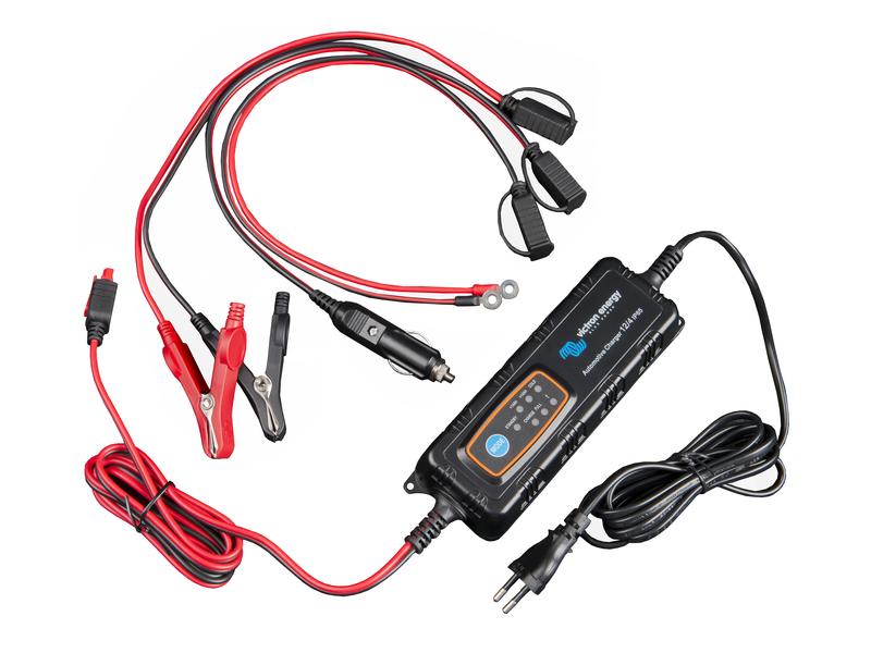 Automotive IP65 Charger 12V/4A - 12V/0,8A (with_cables)