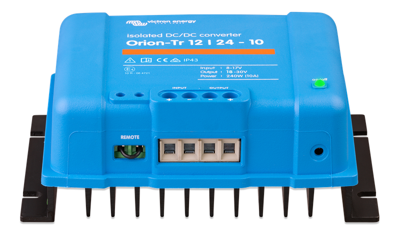 Orion-Tr 12_24-10A (240W) Isolated DC-DC converter (front) 