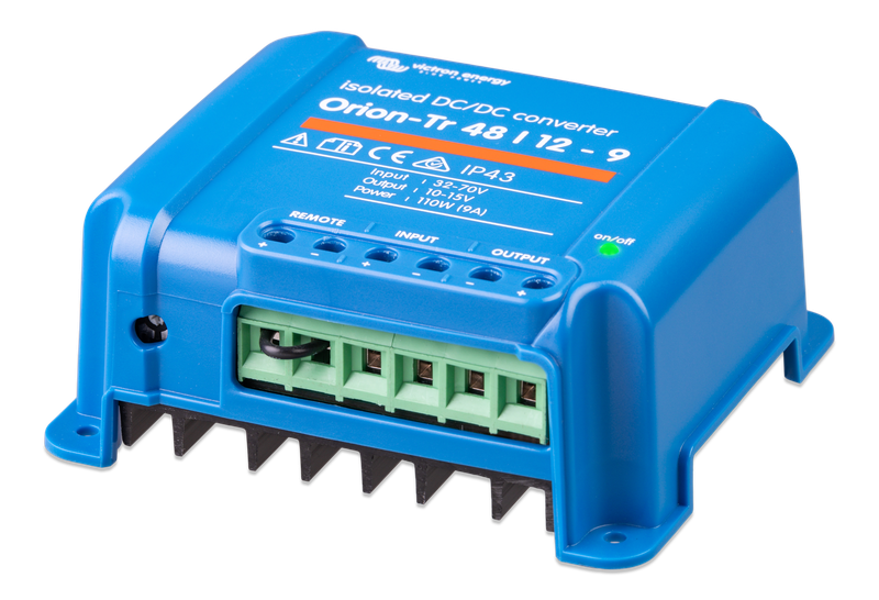 Orion-Tr 48_12-9A (110W) Isolated DC-DC converter (left) 