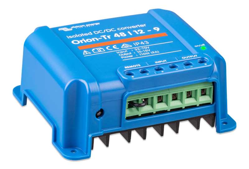 Orion-Tr 48_12-9A (110W) Isolated DC-DC converter (right) 