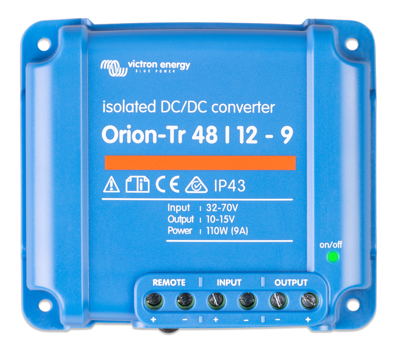 Orion-Tr 48_12-9A (110W) Isolated DC-DC converter (top) 