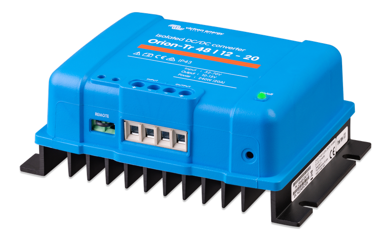 Orion-Tr 48_12-20A (240W) Isolated DC-DC converter (left) 