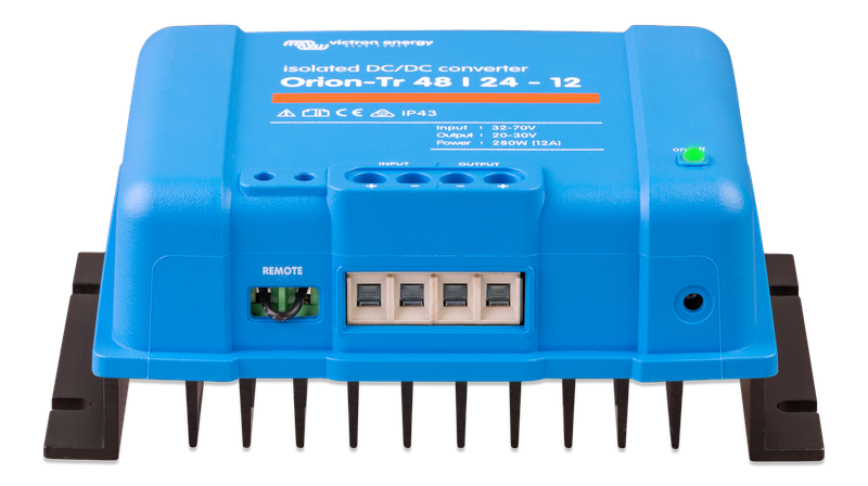 Orion-Tr 48_24-12A (280W) Isolated DC-DC converter (front) 