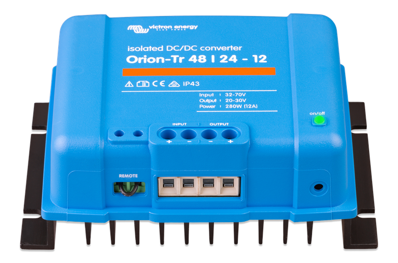 Orion-Tr 48_24-12A (280W) Isolated DC-DC converter (front2) 