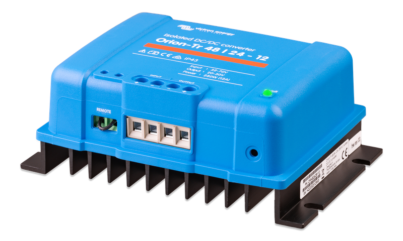 Orion-Tr 48_24-12A (280W) Isolated DC-DC converter (left) 