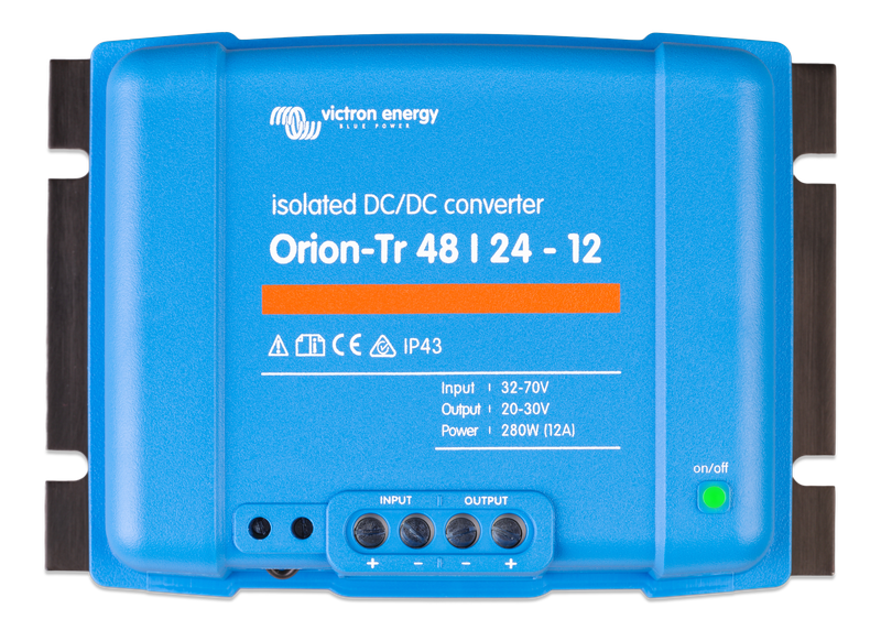 Orion-Tr 48_24-12A (280W) Isolated DC-DC converter (top) 