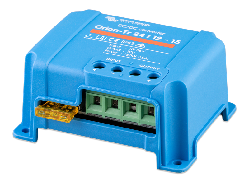 Orion-Tr 24_12-15 (180W) DC-DC converter (left) 