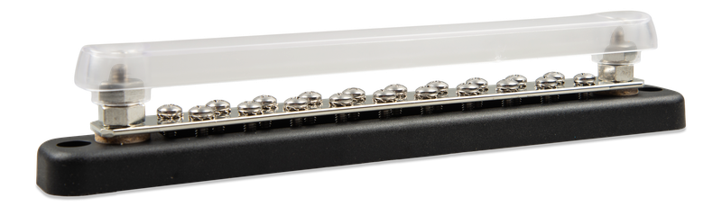 VBB115022020 - Busbar 150A 2P with 20 screws + cover (rightside) 