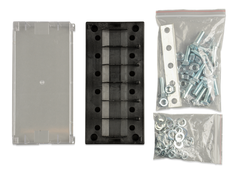 Fuse holder 6-way for MEGA-fuse (package) 