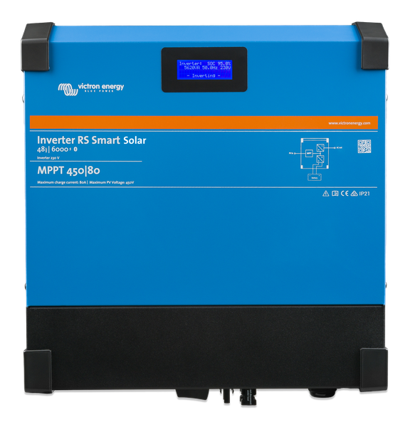 Inverter RS 48V/6000VA Smart Solar (frontal)