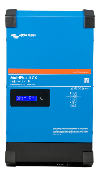 MultiPlus-II 24V 3kVA 70-32 230V GX (front) 