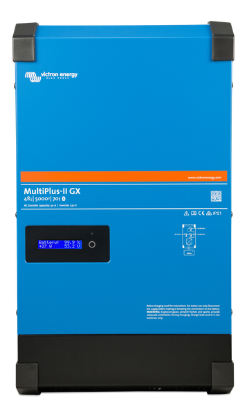 MultiPlus-II 48V 5kVA 50-70 230V GX (front) 