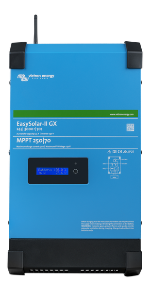 EasySolar-II-GX 24V 3000VA (front) 