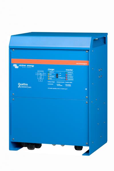 Quattro 48V 10000VA 140A 230VAC - (Left)