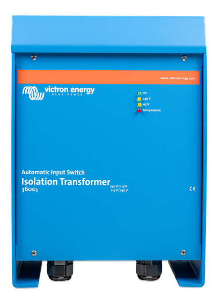 Isolation Transformer 3600W  Auto 115-230V (front) 