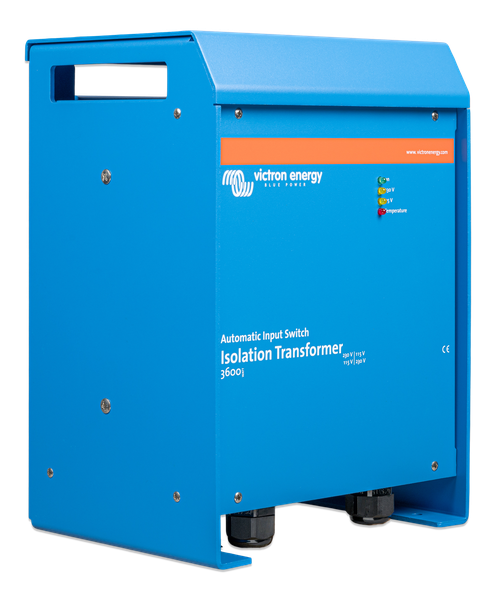 Isolation Transformer 3600W  Auto 115-230V (left) 