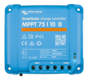 SmartSolar charge controller MPPT 75/10 (top) 