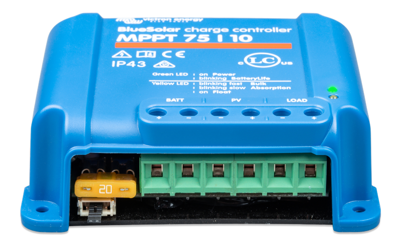 BlueSolar MPPT charge controller 75/10 (front) 