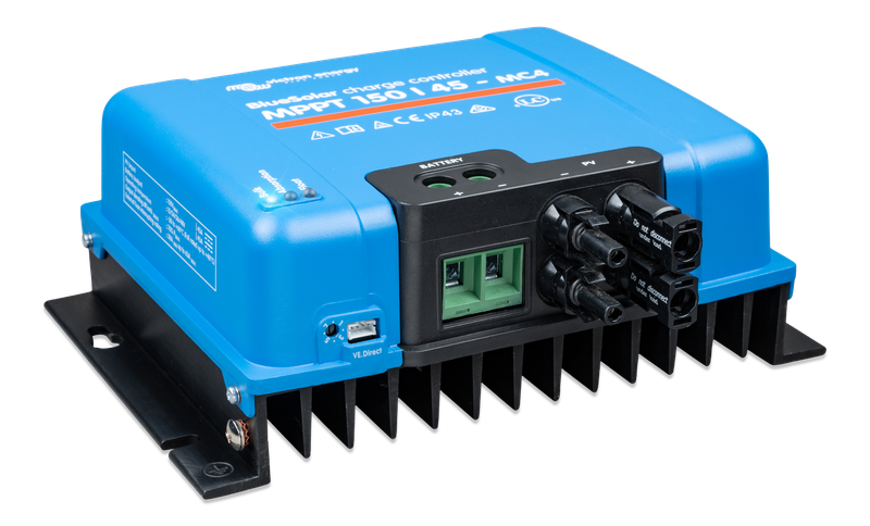 BlueSolar MPPT charge controller 150/45 MC4 (right) 