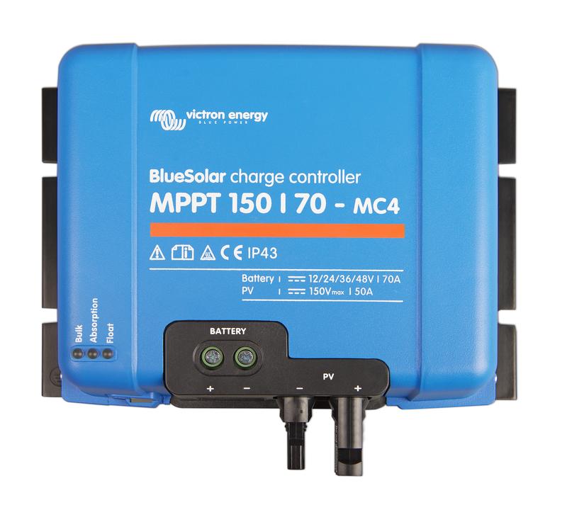 BlueSolar MPPT charge controller 150/70 MC4 (top)