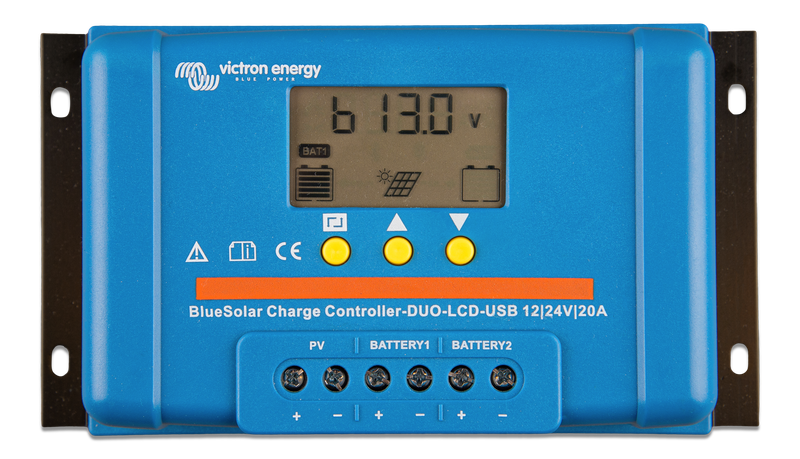 BlueSolar Charge Controller DUO LCD USB 12-24V-20A (top)