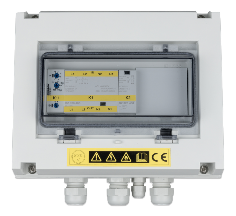 VE Transfer Switch 10kVA (top) 