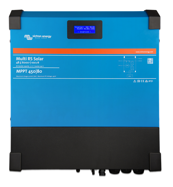 Multi RS Solar 48/6000/100-450/80 1 tracker (front) 