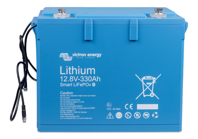 LiFePO4 Battery 12,8V 330Ah Smart (front-top) 