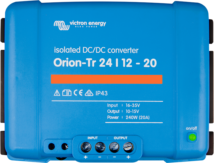 Изолирани DC-DC преобразуватели Orion-Tr